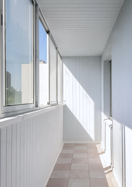 Внутренняя отделка балконов