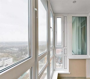 Цены на панорамное остекление балкона, лоджии | Окна от пола в коттедж